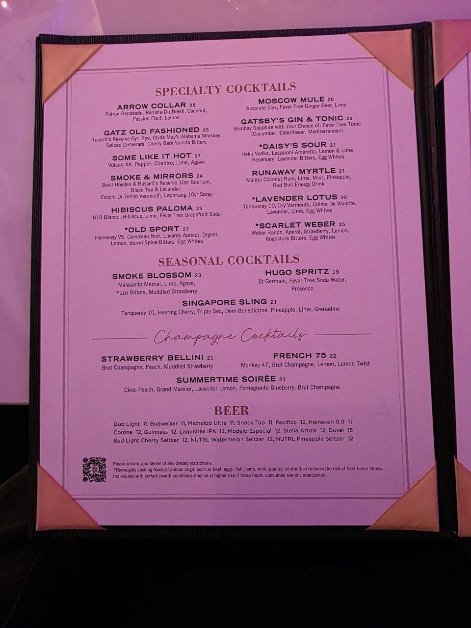 Gatsby's Cocktail Lounge – Drinks review photo